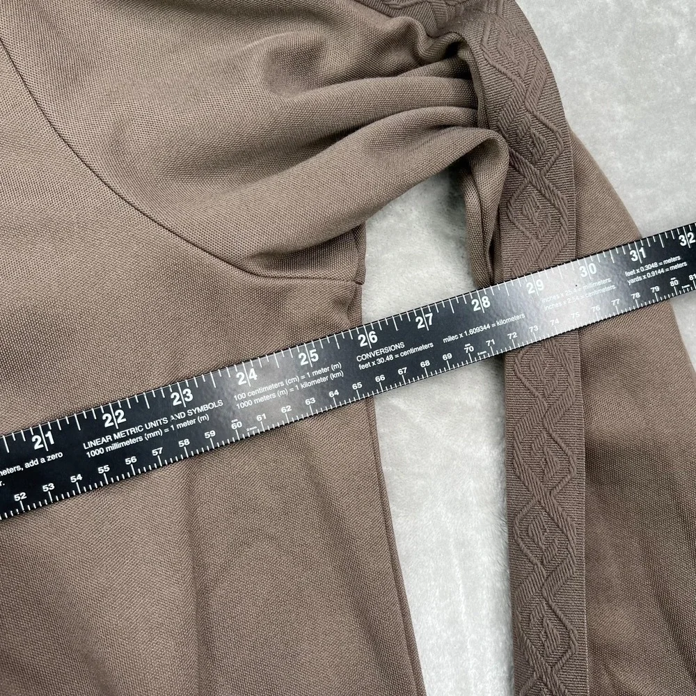 Nike Lebron James Sample Jacket Mens 2XLT Tall Brown Full Zip Logo‎ Basketball